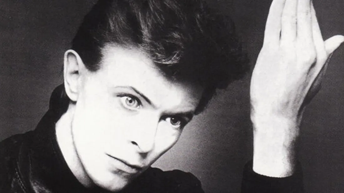 Bowie Détail de la pochette de "Heroes".