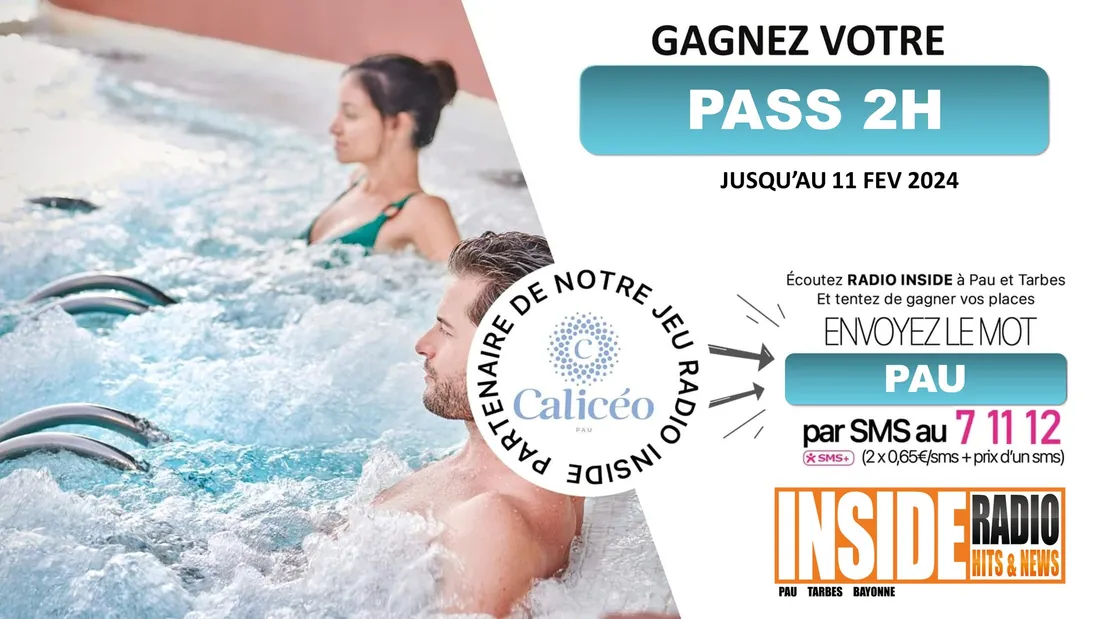  tentez de gagner un pass 2h à Calicéo Pau à l'approche de la Saint Valentin ! 😍