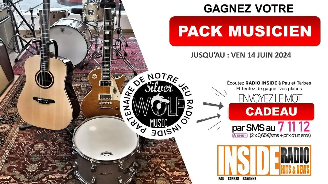 pack musicien avec silver wolf music