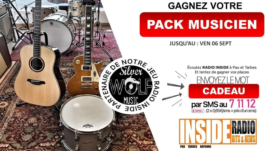 pack musicien avec silver wolf music