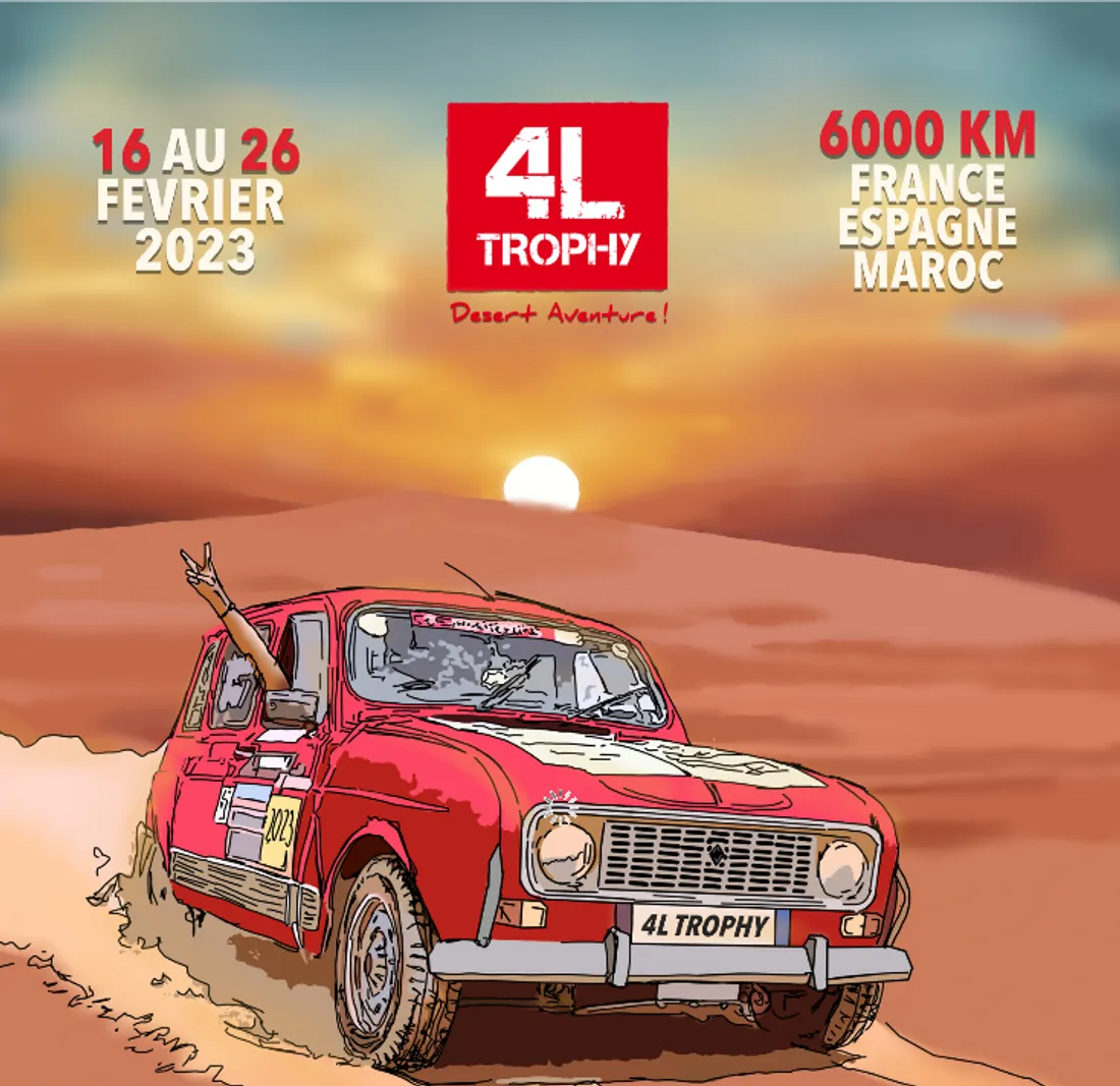 Le 4L Trophy est un raid solidaire dans le désert marocain pour les jeunes âgés de 18 à 28 ans.