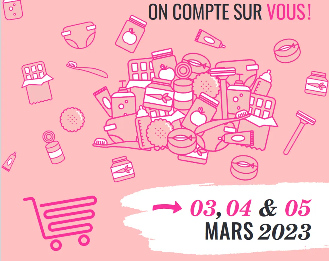 La campagne de collecte est organisée ce week-end dans 7 000 commerces en France. 