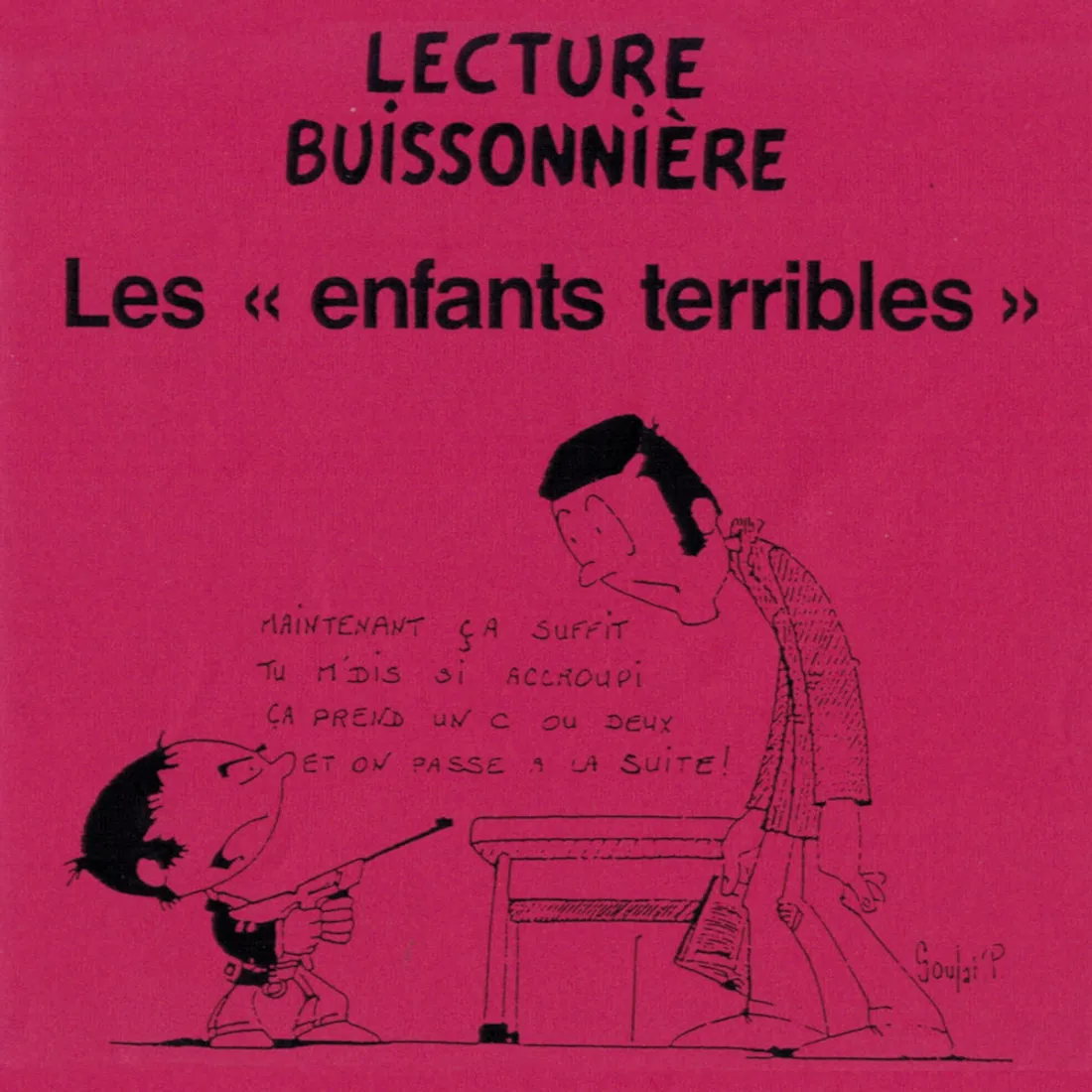Lecture Buissonnière 71 - Les Enfants terribles