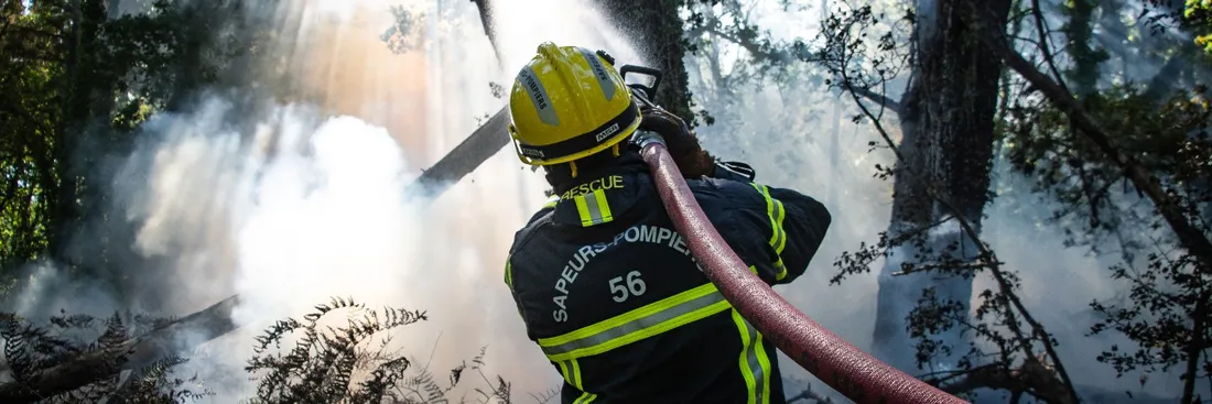 430 sapeurs - pompiers et 120 engins ont été mobilisé dans le Morbihan.