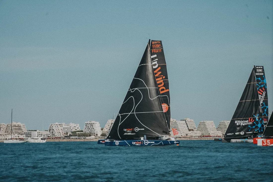 Le bateau de l'équipe UpWind a participé dans la catégorie Ocean 50