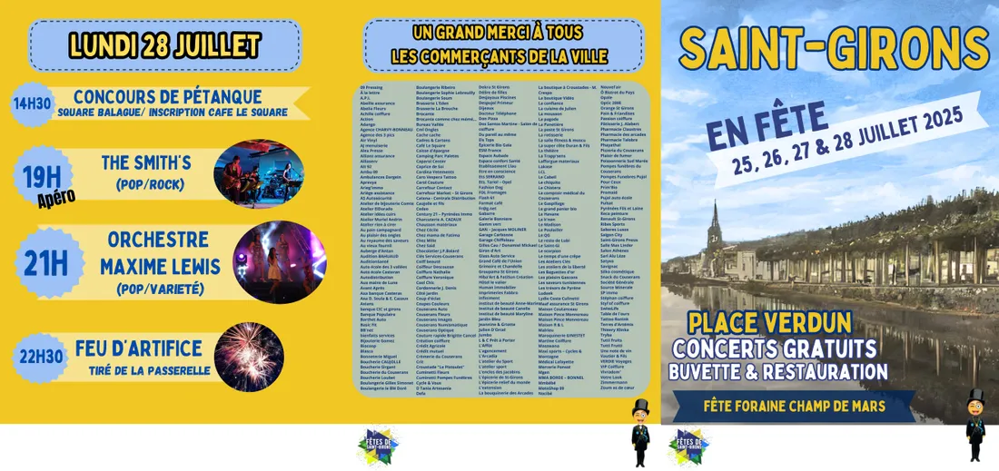 Comité fêtes de St Girons
