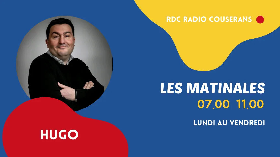 RDC Radio Couserans La Matinale avec Hugo