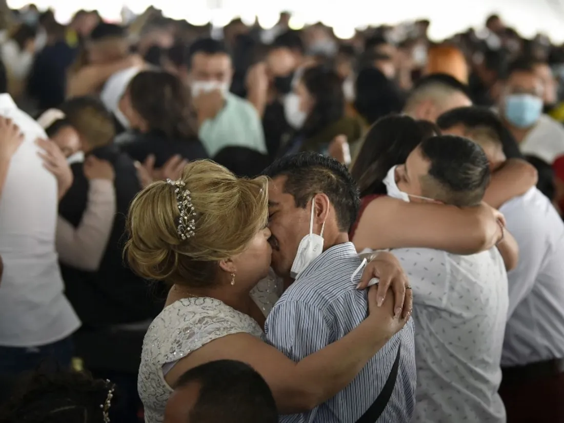 660 mariages à Mexico