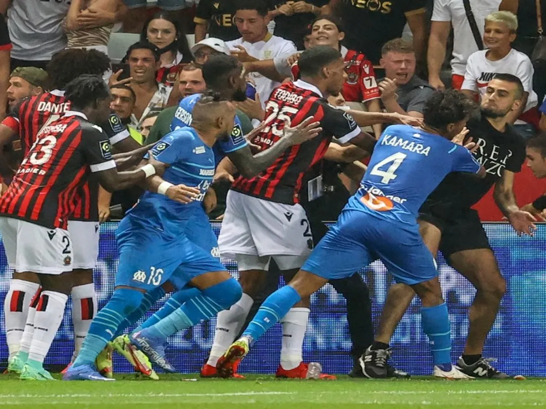 Match de football Nice-OM du 22 août