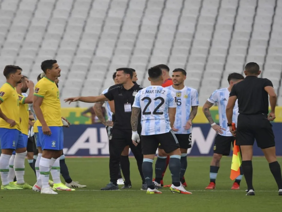 Brésil argentine match de foot