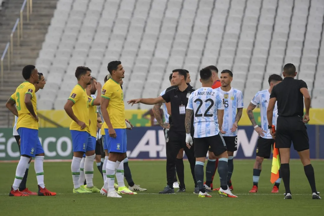Brésil argentine match de foot