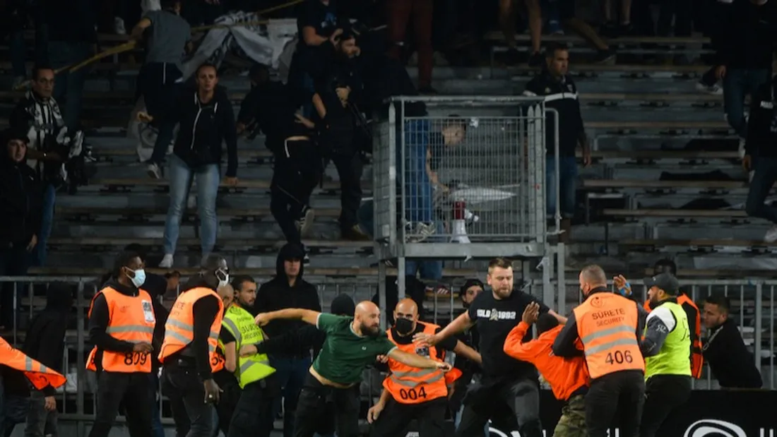 Ligue 1 : débordements entre supporters lors de la rencontre Angers-OM