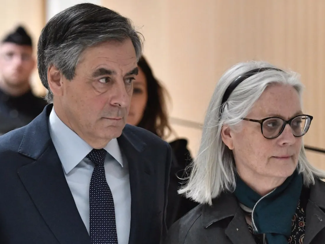 Les époux Fillon, jugés pour soupçons d'emplois fictifs. 