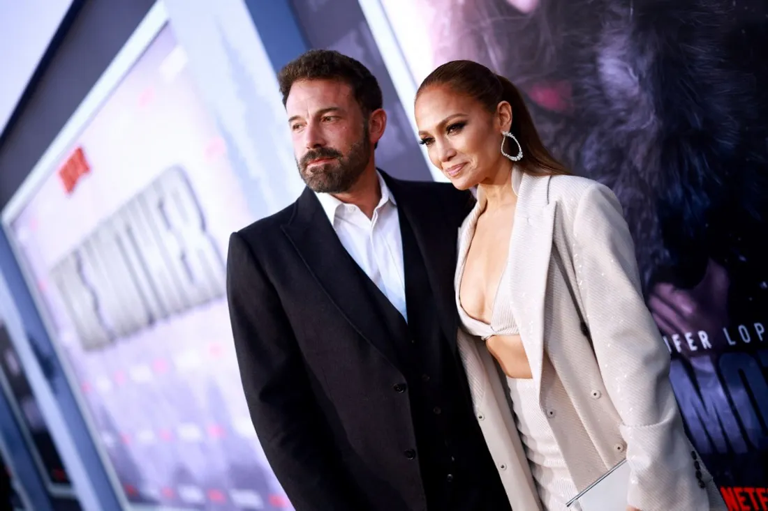 Ben Affleck et Jennifer Lopez à l'avant-première de The Mother.