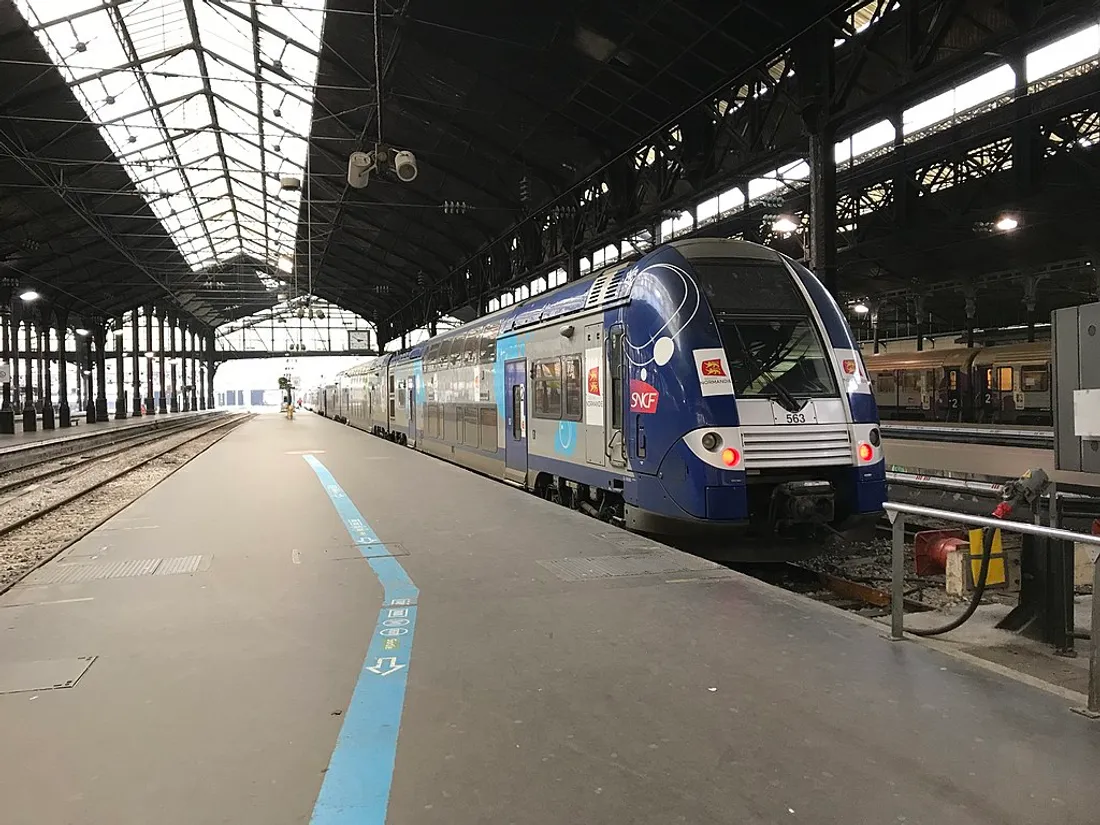 Train TER Normandie Gare St lazare