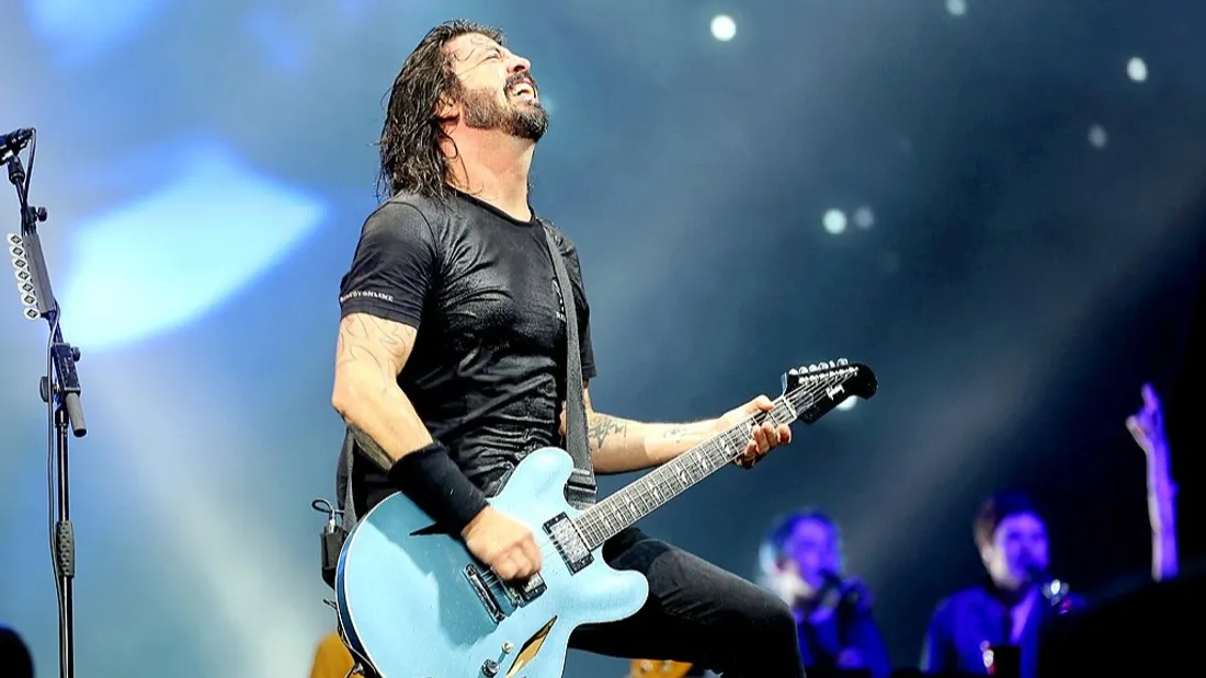 Dave Grohl et les Foo Fighters en concert en 2019.