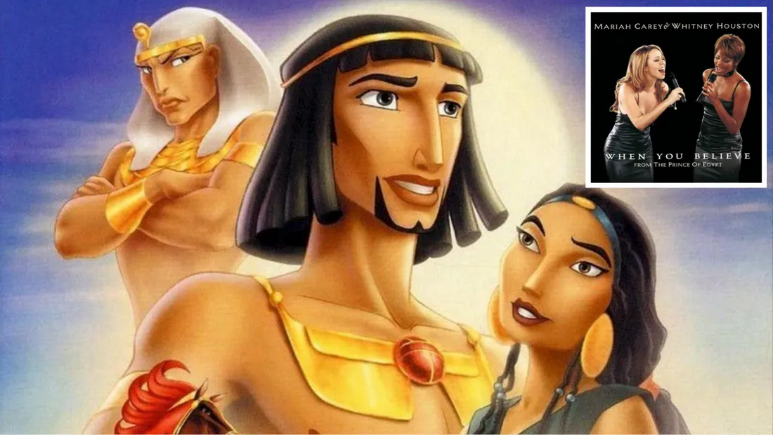PRINCE D'EGYPTE DREAMWORKS / WHEN YOU BELIEVE COVER