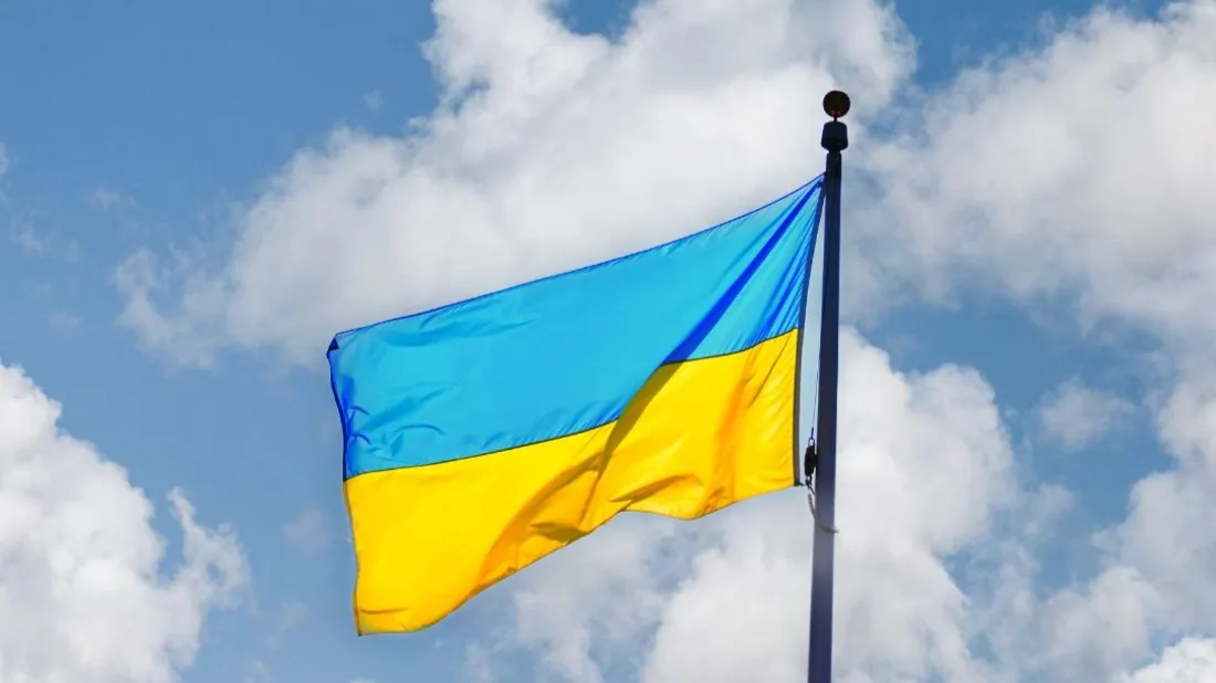 Le drapeau ukrainien