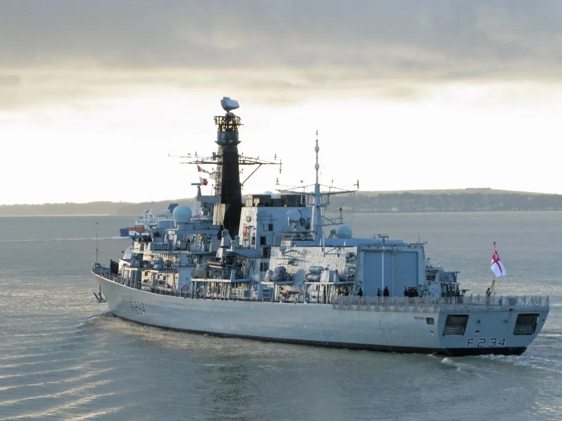 La frégate HMS Iron Duke arrivera à Bordeaux mercredi