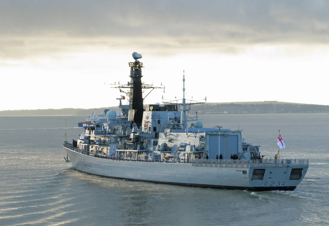 La frégate HMS Iron Duke arrivera à Bordeaux mercredi