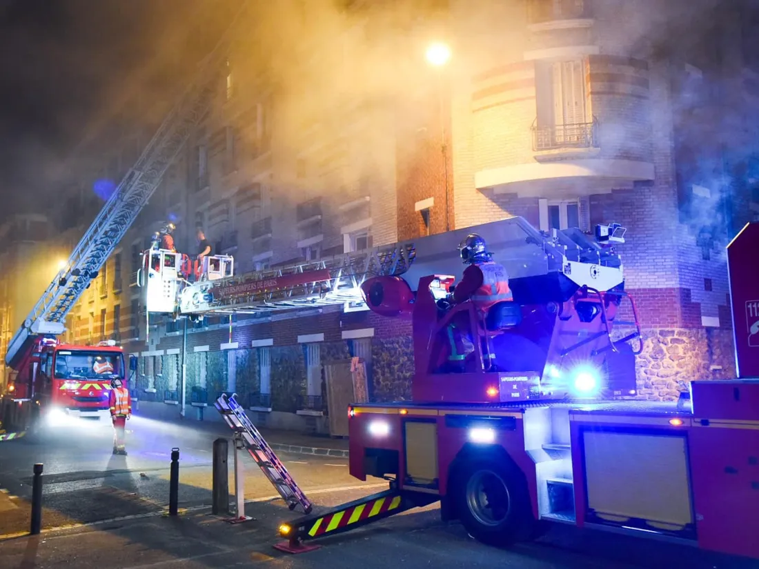 Incendie : des jeunes sauvent des habitants des flammes à Alfortville (vidéo)