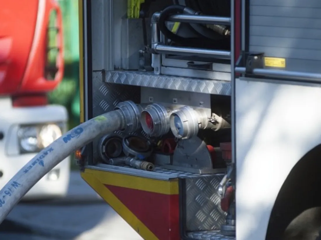 Un camion de pompiers - photo d'illustration