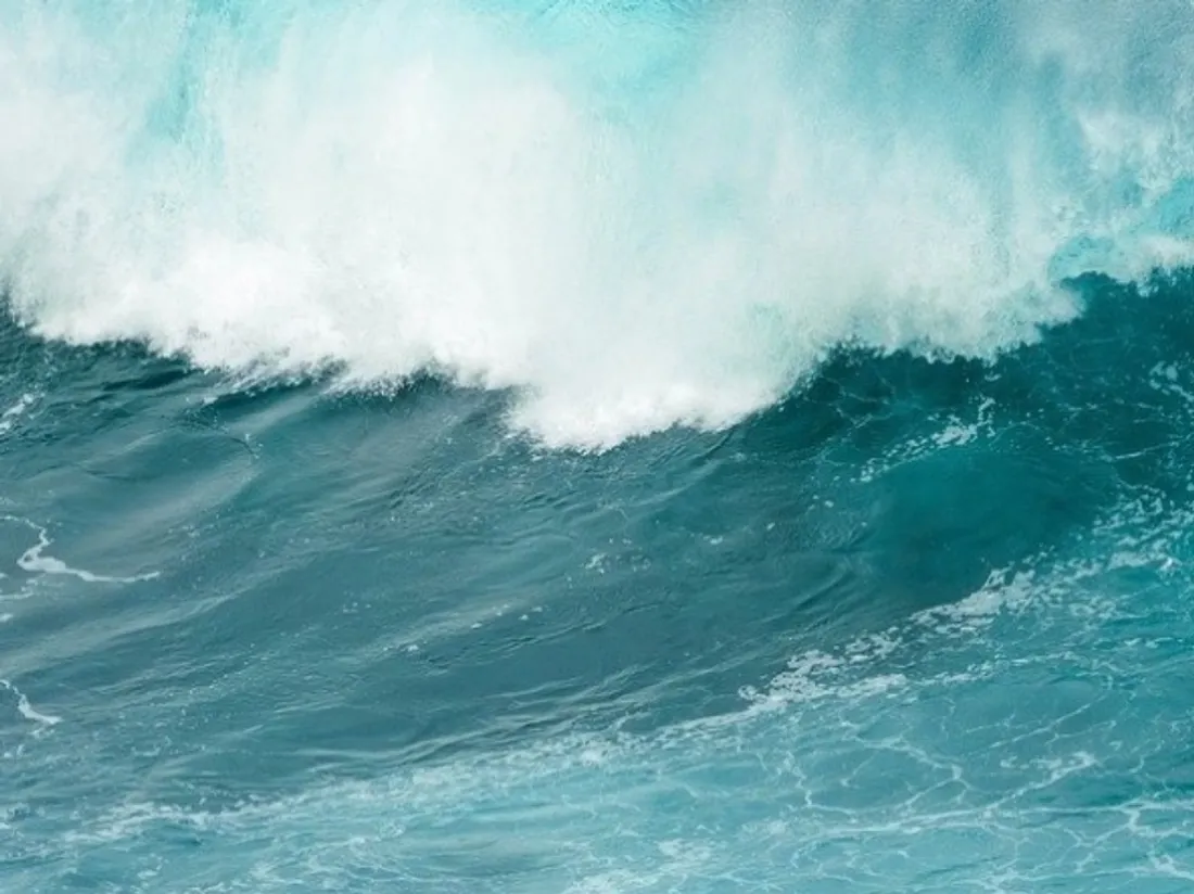 Une vague.  Photo d'illustration.