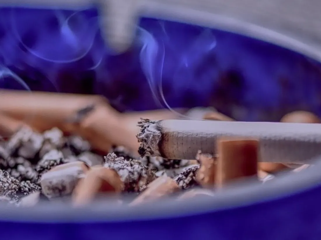 Une cigarette - Photo d'illustration