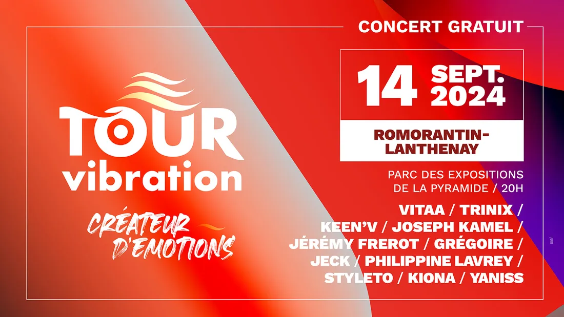 Tour Vibration 2024 - Romorantin-Lanthenay - Update