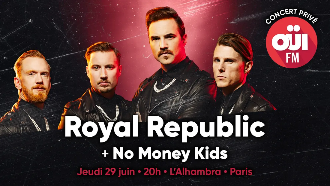 Royal Republic - No Money Kids - Concert privé