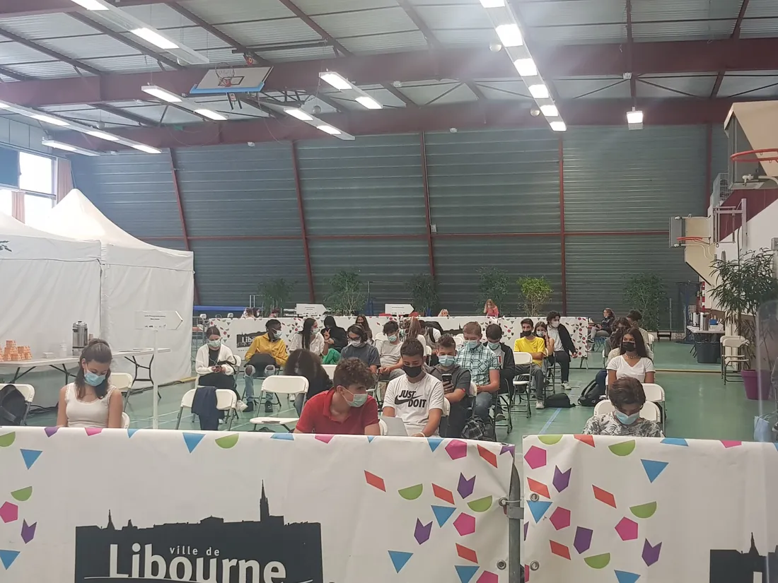 Vaccination lycéens libourne
