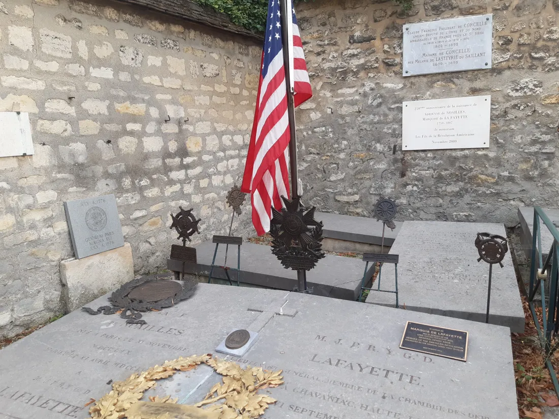 Tombe lafayette