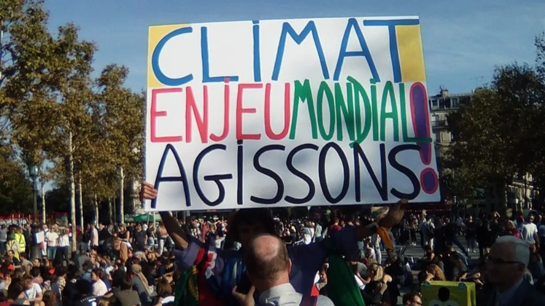 La marche pour le climat du 8 septembre 2018 à Paris.
