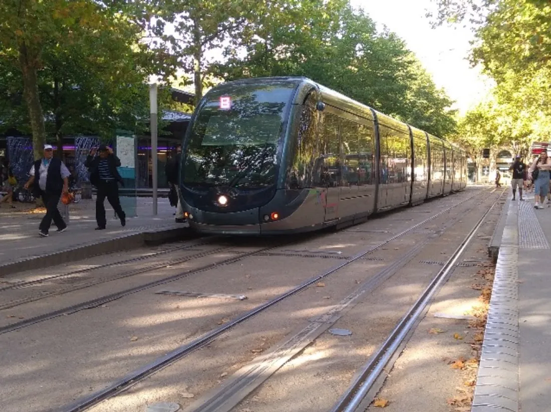 Un tramway à Bordeaux / Image d'illustration