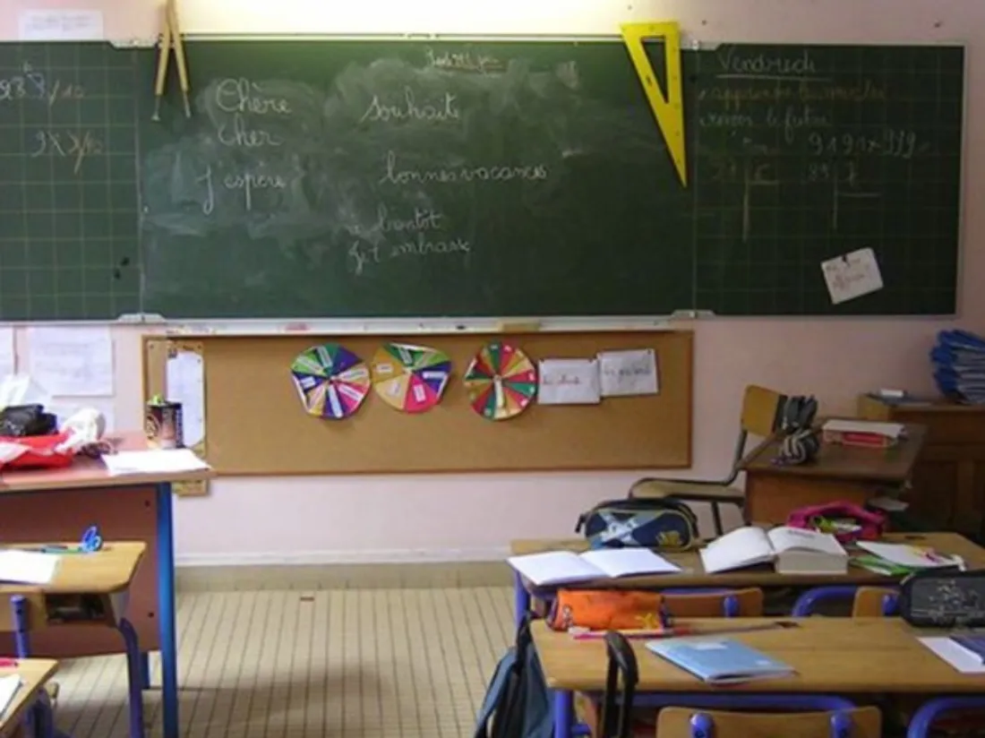 Image d'illustration. Une salle de classe.