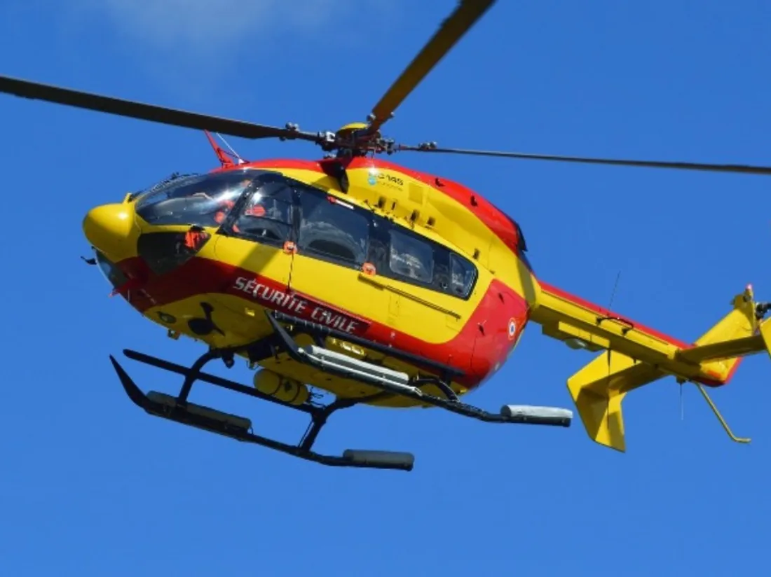 Un hélicoptère Dragon