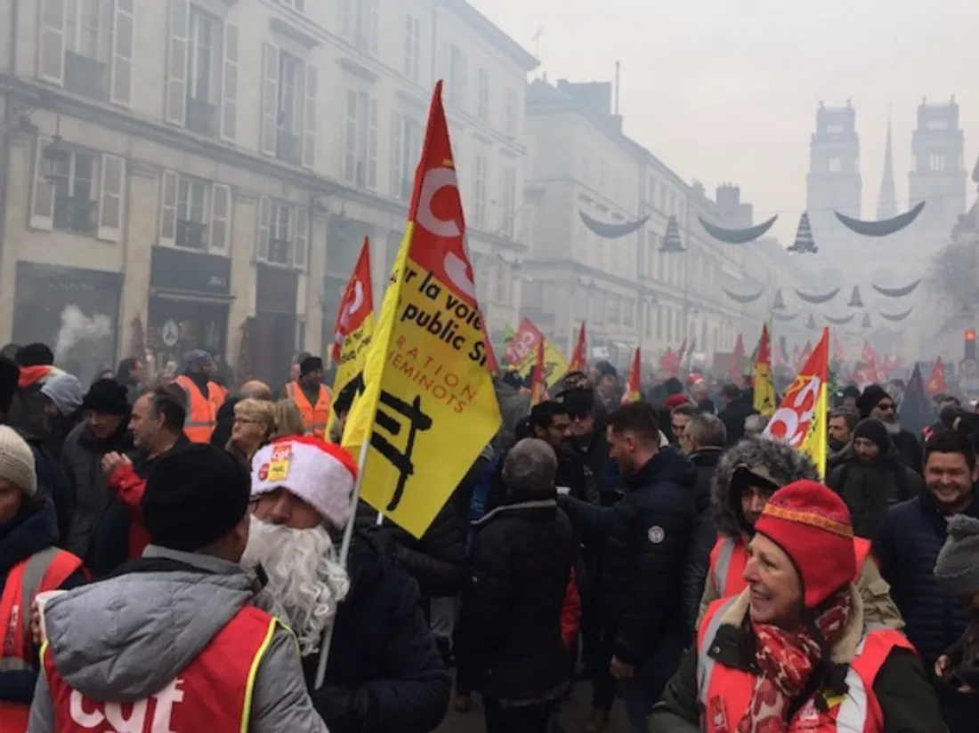 Une manifestation de la CGT - image d'illustration