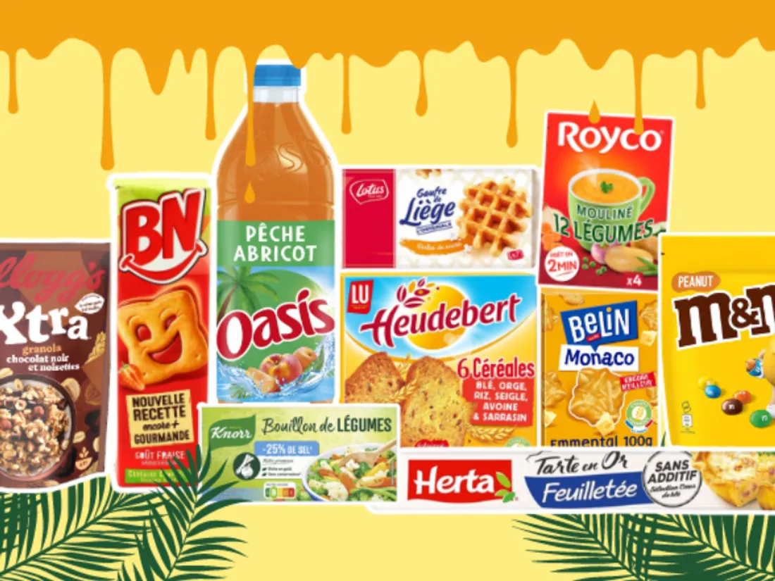 Les produits concernés, selon Foodwatch