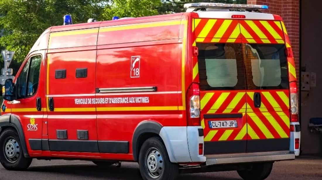 Image d'illustration. Un accident camion de pompiers