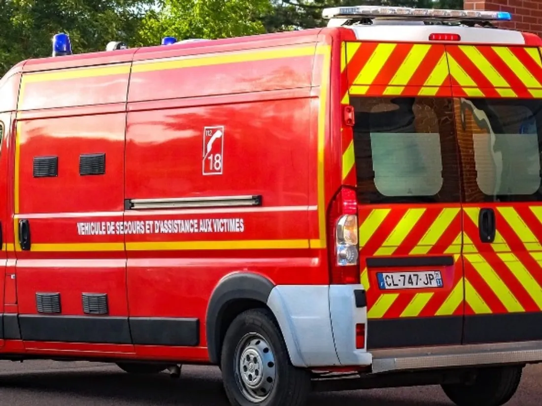 Image d'illustration. Un accident camion de pompiers