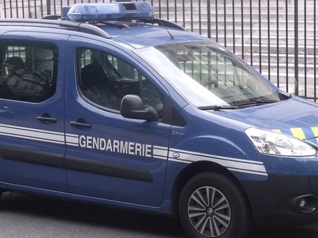 Image d'illustration.  Un véhicule de gendarmerie.