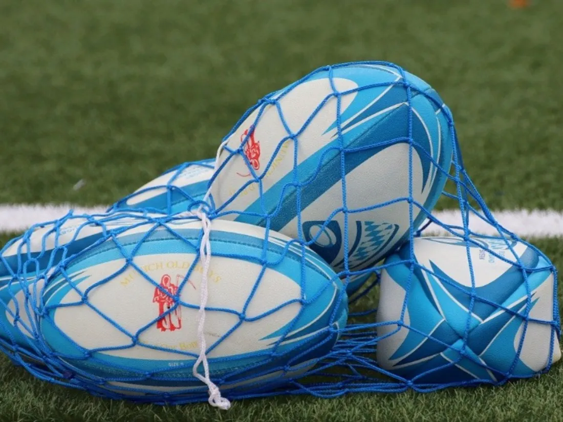 Image d'illustration. Des ballons de rugby.