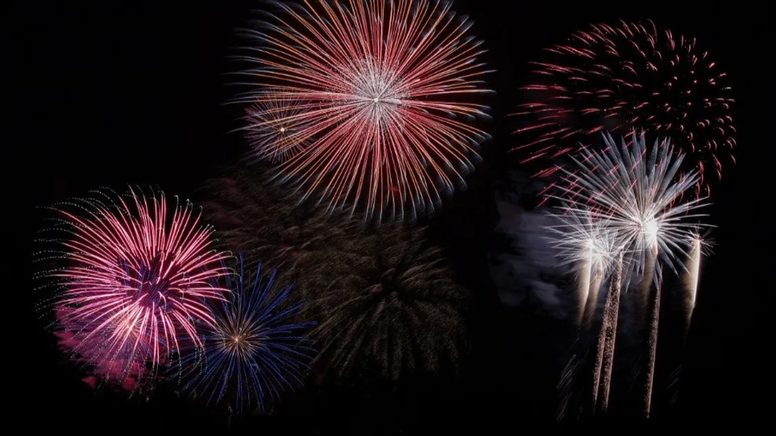 Un feu d'artifice.
