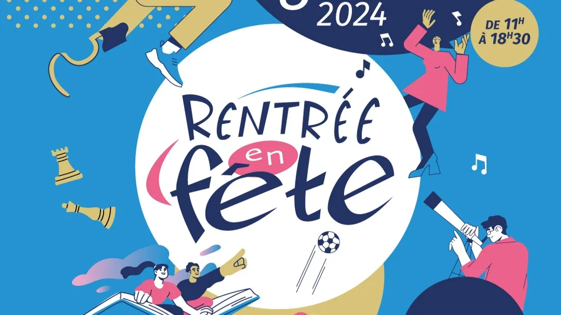 "Rentrée en fête" se tient le 8 septembre à Orléans.