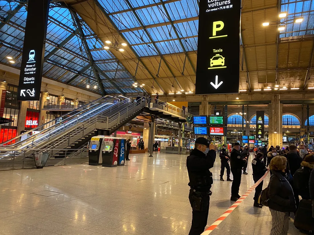 Un homme armé d’un couteau neutralisé ce matin Gare du Nord