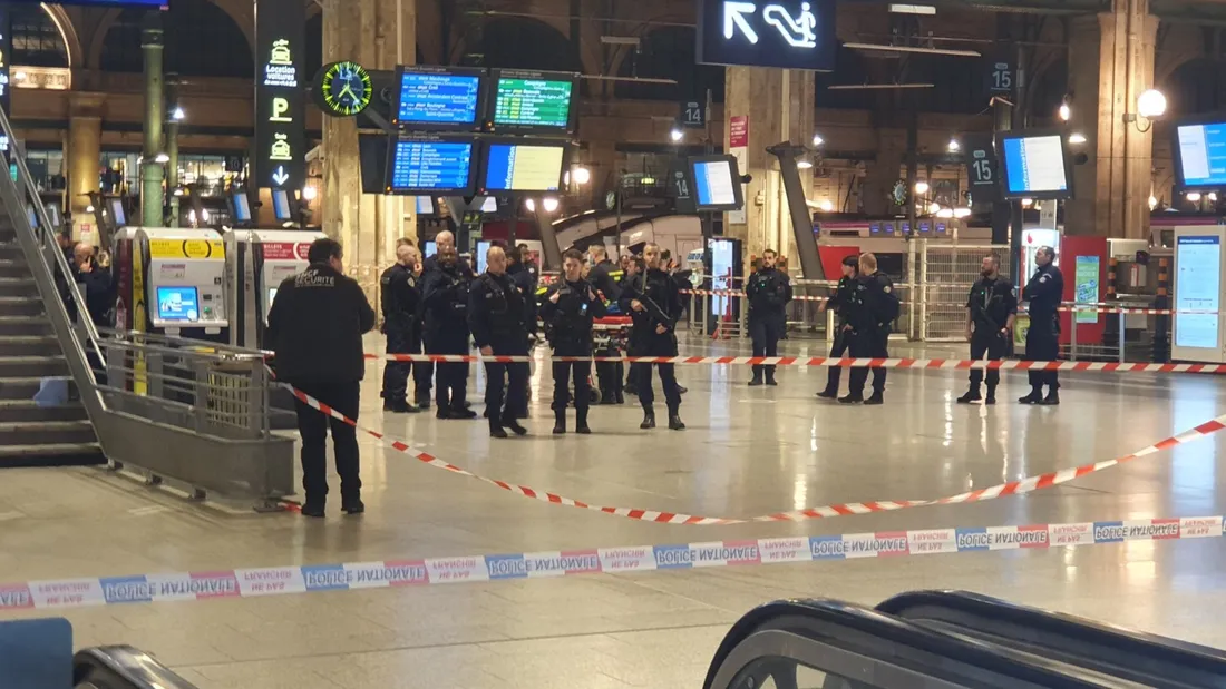 Un individu blesse plusieurs personnes à l’arme blanche Gare du Nord