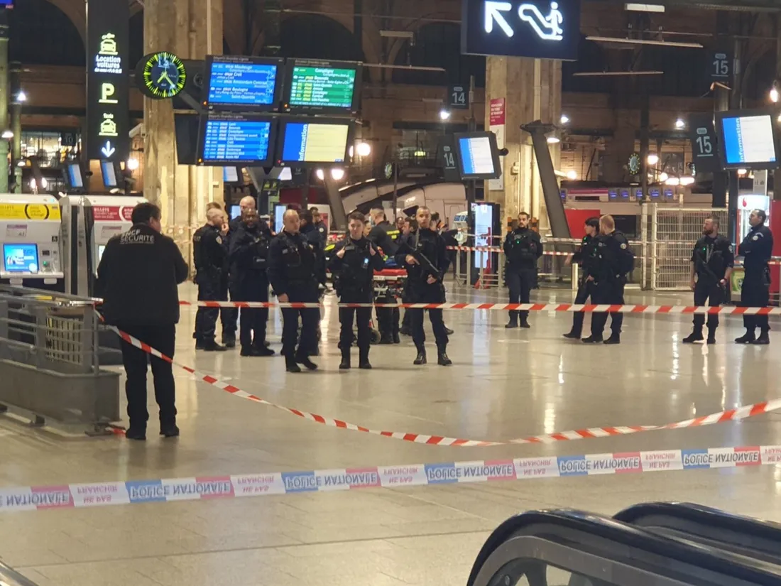 Un individu blesse plusieurs personnes à l’arme blanche Gare du Nord