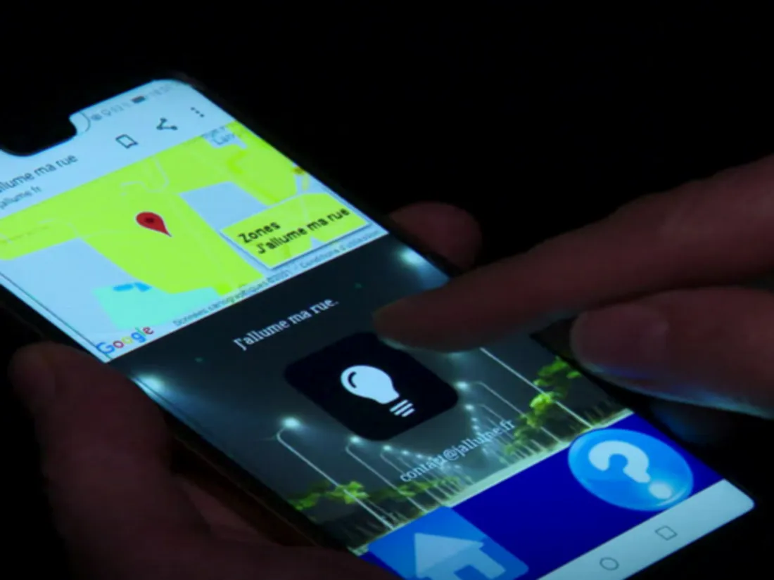 Deux communes testent une appli pour contrôler l’éclairage public avec son smartphone