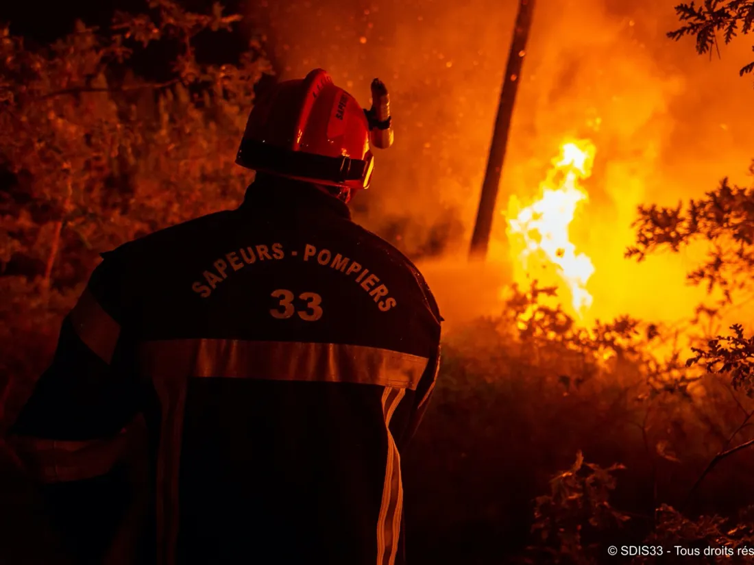 Les pompiers de Gironde pleinement mobilisés