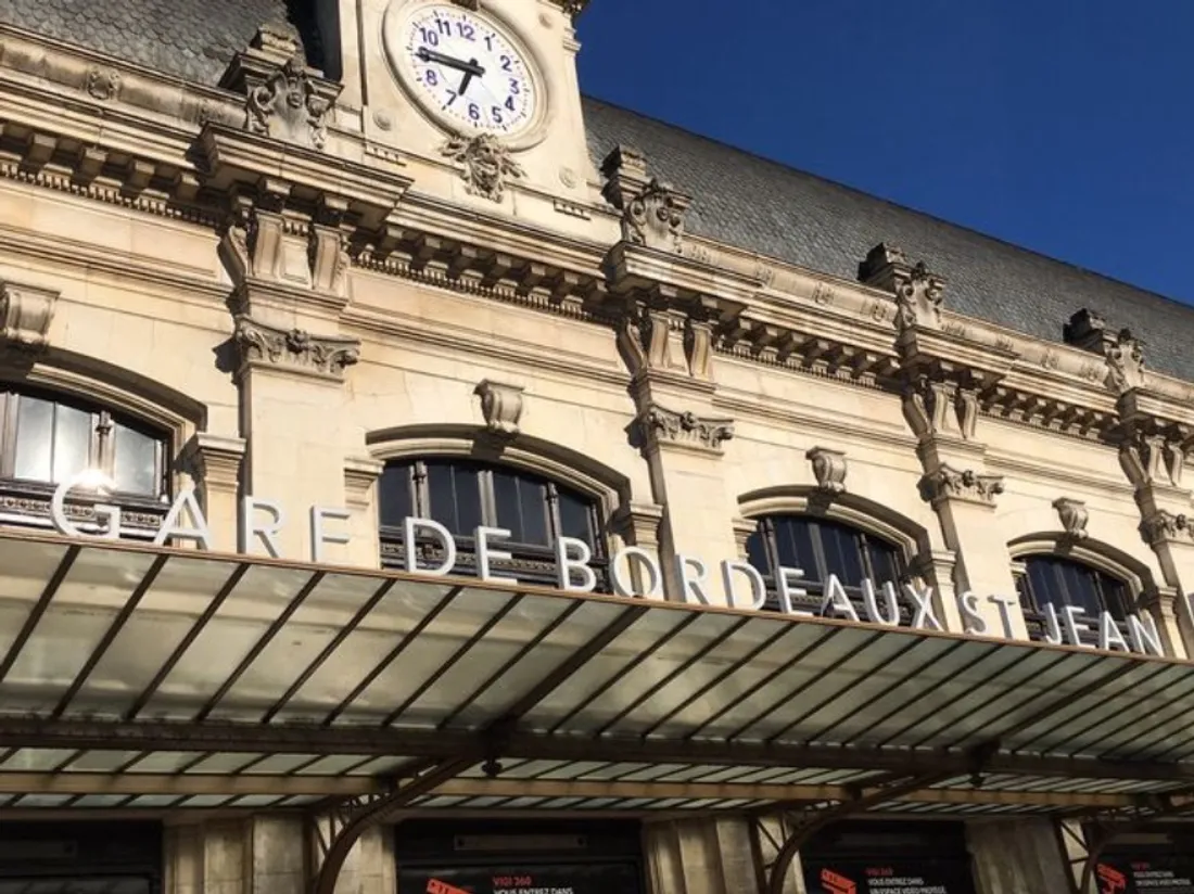 La gare de Bordeaux Saint Jean